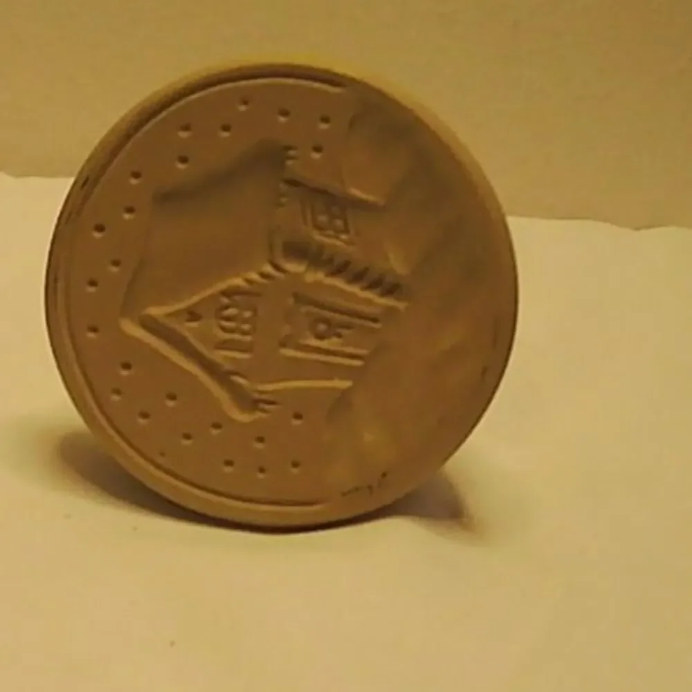 VTG Brown Bag Cookie Art Stamp North Pole #13 Polar Bear 1995 Christmas 11